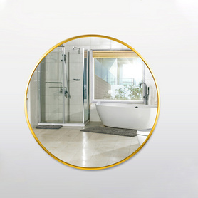 A0006圆形铝框浴室镜