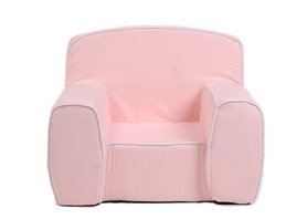 粉色儿童沙发