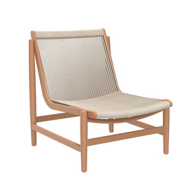 String Lounge Chair-clay color