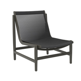 String Lounge Chair-black color