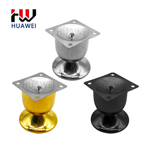 热销新品家具脚电视柜床脚加厚桌腿不锈钢酒杯型沙发脚批发