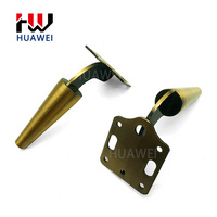 茶幾腿高端金色拉絲電視柜腳輕奢餐邊柜強(qiáng)承重家具腿沙發(fā)腳斗柜腳