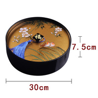30嵌蓋果盒-金-凌霄【食品級密胺內盒】