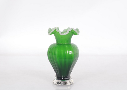 中古風復古芬頓六角手工花瓶