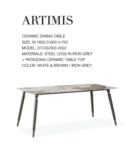 ARTIMIS DINING TABLE