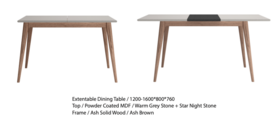 Extentable Dining Table