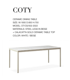 COTY DINING TABLE
