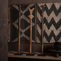【孤品】非洲进口整木手工雕刻部落酋长权杖长老权杖可作为室内装饰
