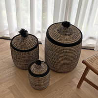 【標(biāo)品】摩洛哥手工草編收納籃筐臟衣簍