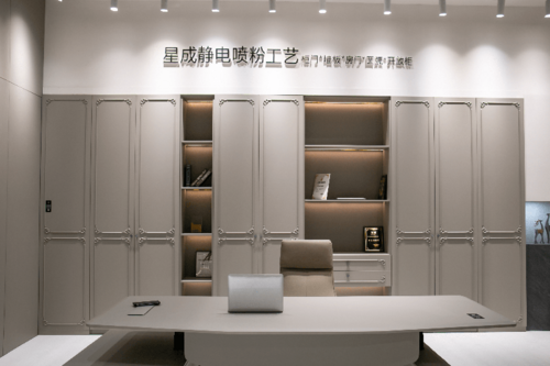 星成靜電噴粉安全環(huán)保0甲醛衣柜門板皇棲