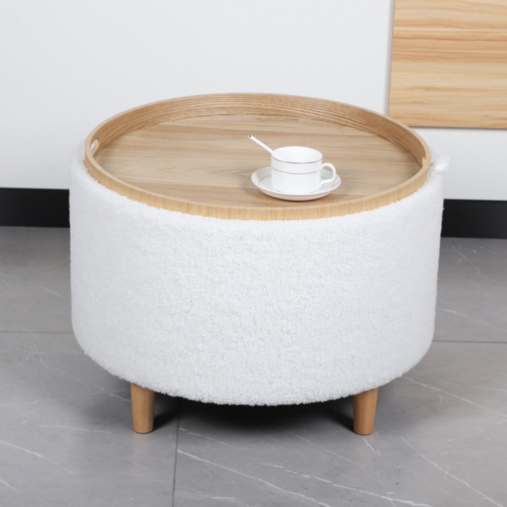 Storage Ottoman Table Stool Chair