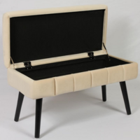 KD Storage Ottoman Dressing Bench Living Room Decor
