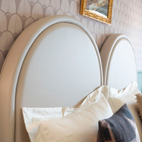 番茄设计出品 菲林床 双人床复古公主床法式奶油风女孩儿童实木床