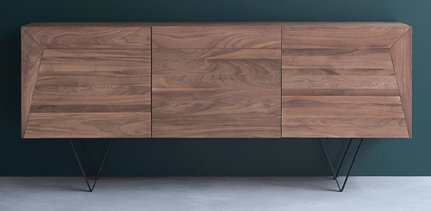 walnut cabinet