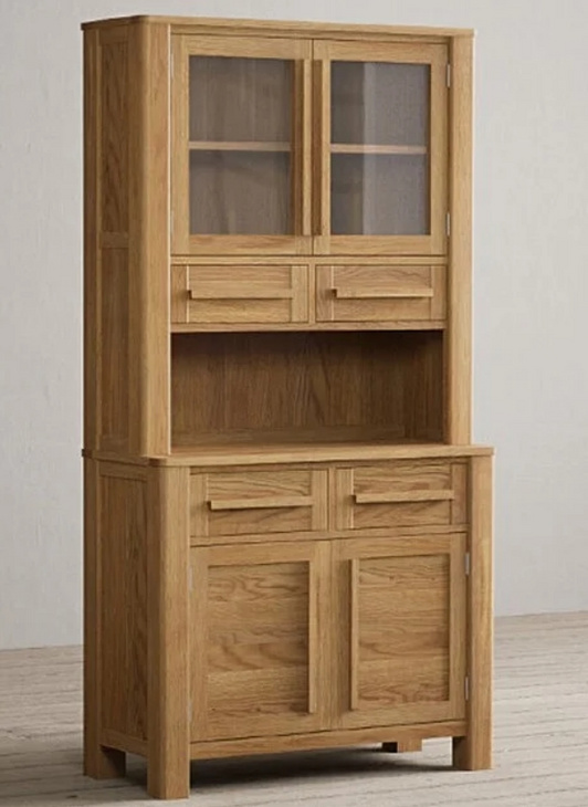 natural oak cabinet