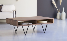 walnut cofffee table