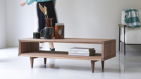 walnut cofffee table