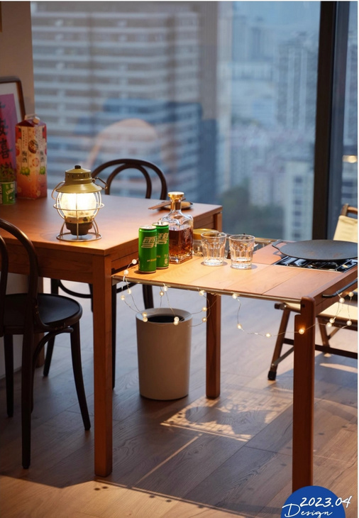 cherry wood dining room