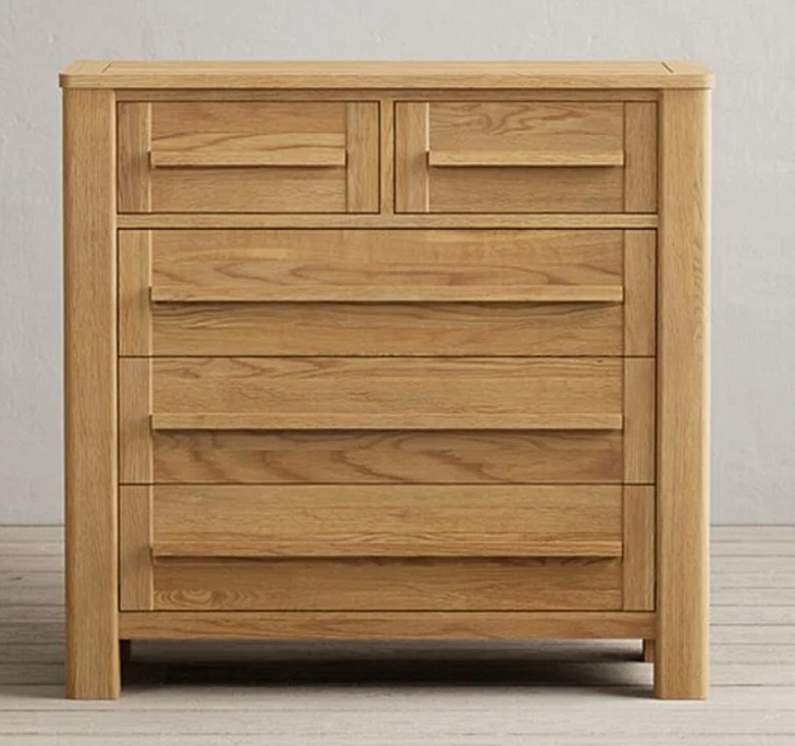 natural oak cabinet