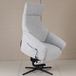 Lifting function recliner armchair