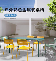 項目熱銷-鋁合金餐桌椅-景區(qū)必用1504