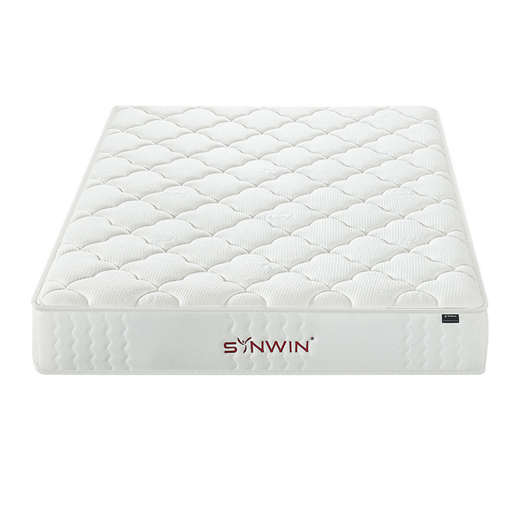 Hybrid Mattress Foam Pocket Spring Roll Up Mattress in Box