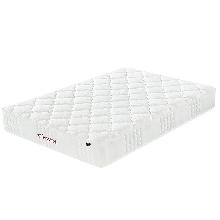 Hybrid Mattress Foam Pocket Spring Roll Up Mattress in Box