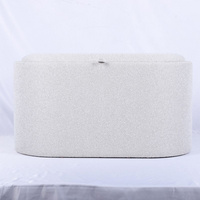 Storage Ottoman with Tray