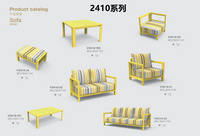 【展會新品】鋁合金戶外沙發(fā)+茶幾