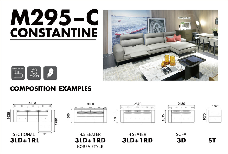 RECLINER SOFA M295-C