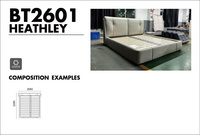 LEATHER BED BT2601