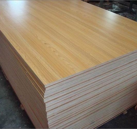 white melamine laminated plywood