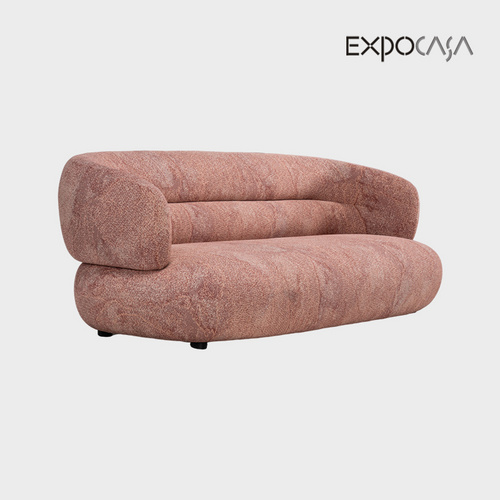 EXPOCASA艾宝缤三人创意沙发设计款意式现代布艺沙发