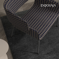 EXPOCASA艾宝女王创意设计师款餐椅休闲椅意式极简轻奢