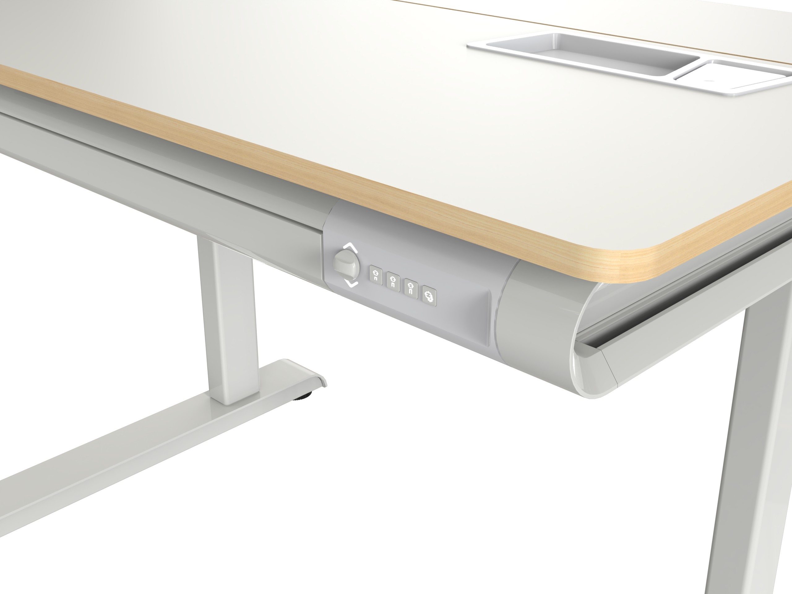 V-mounts Ergonomically Height Adjustable Reversible Desk Tailored for School-aged Kids JSD2-02-S2