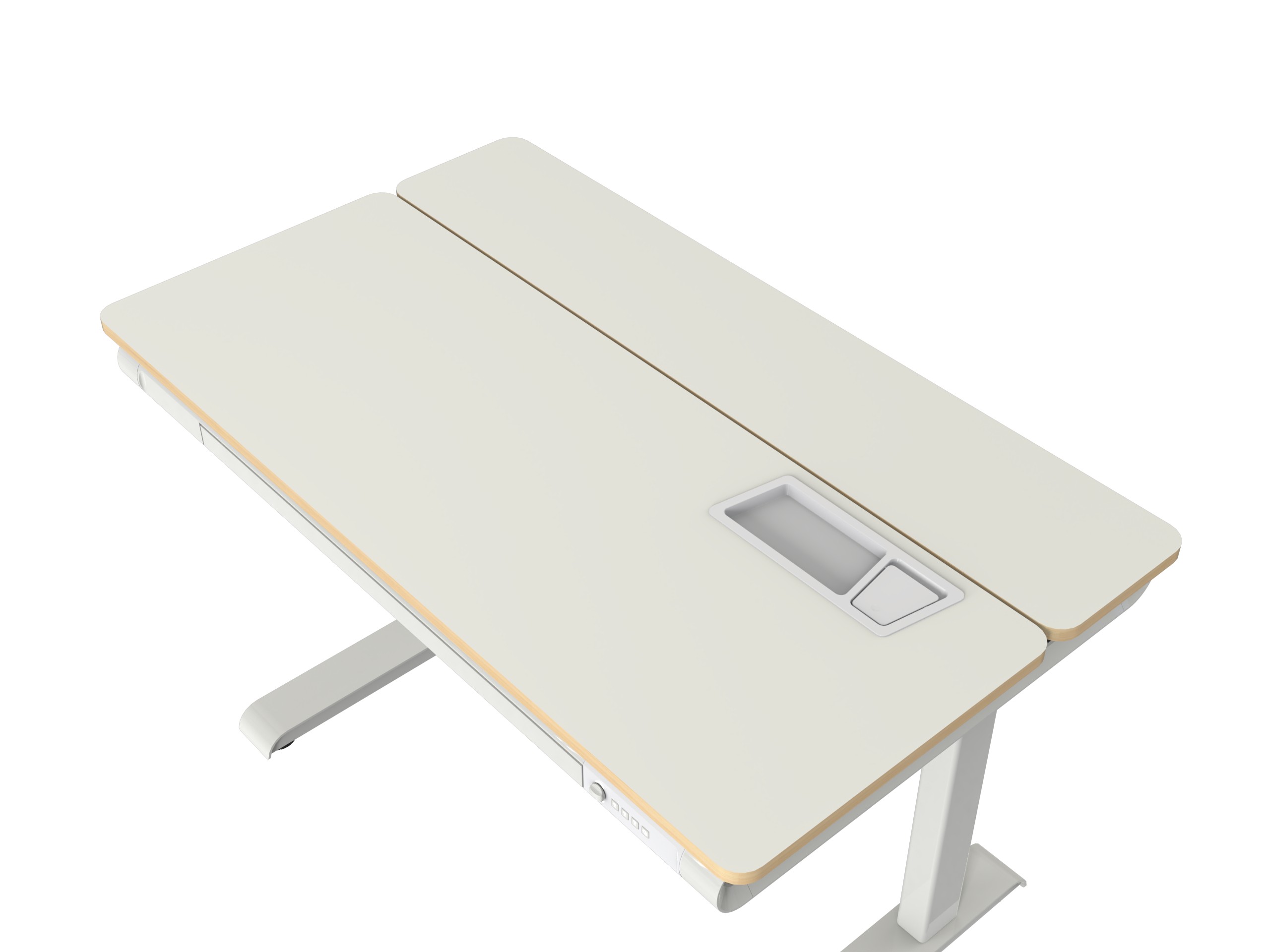 V-mounts Ergonomically Height Adjustable Reversible Desk Tailored for School-aged Kids JSD2-02-S2