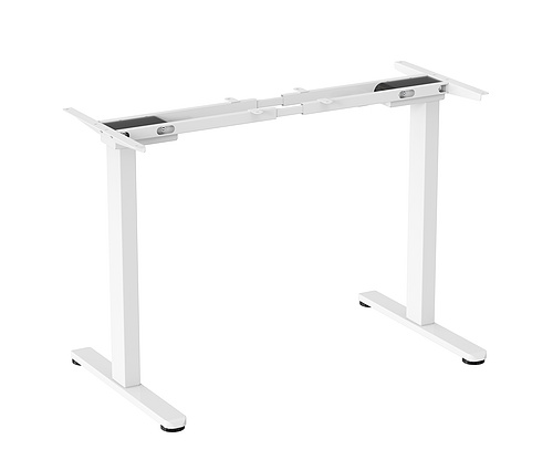 V-mounts Dual Brushless Motor Height Adjustable Tempered Glass Desktop Standing Desk JSD2BM-02-G1