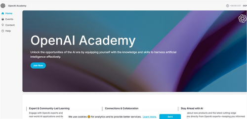 OpenAI 上线 OpenAI 学院免费提供AI学习资源