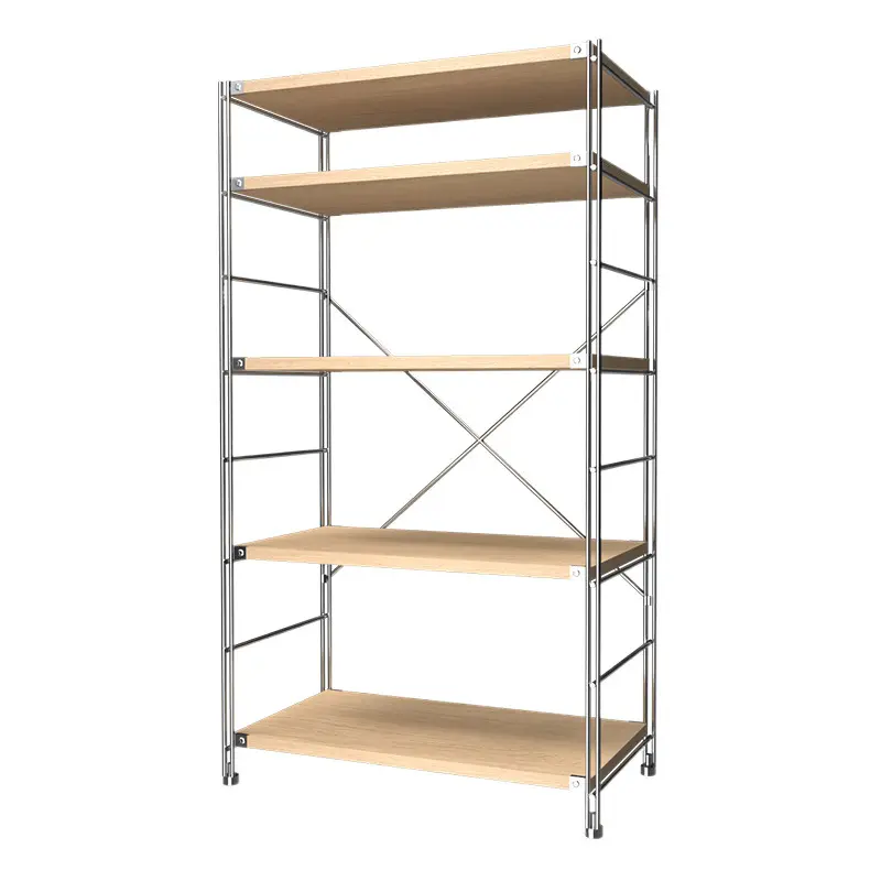 Multilevel Racking 5 tier metal storage rack shelf