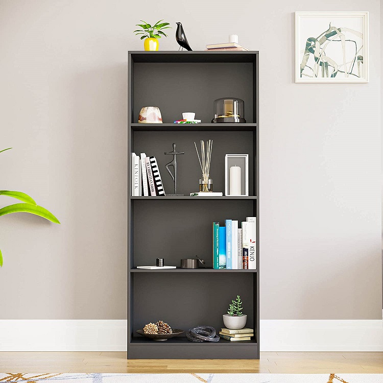 4-tier bookcase bookshelf