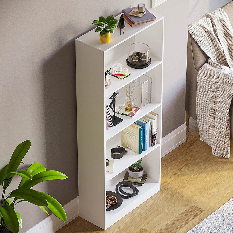 4-tier bookcase bookshelf