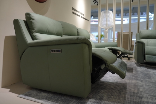 Modern Simple Full Leather 1+3 Power Functional Sofa Set