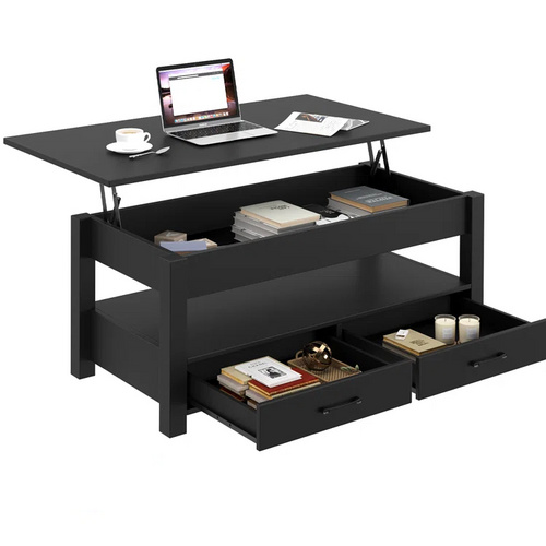 Lift top coffee table for living room