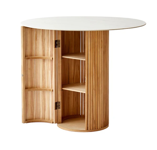 Round Solid Wood Dining Table