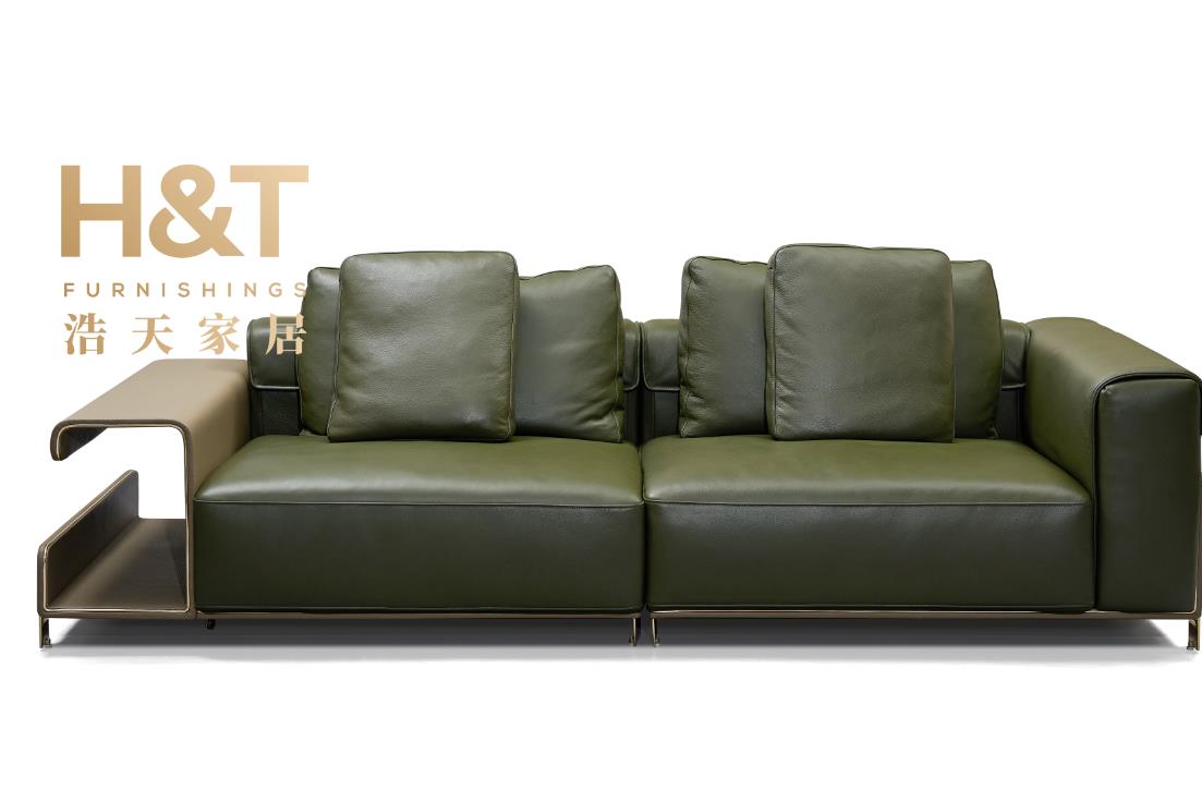 Italian - Luxury 4 - Seater Genuine Leather Sofa