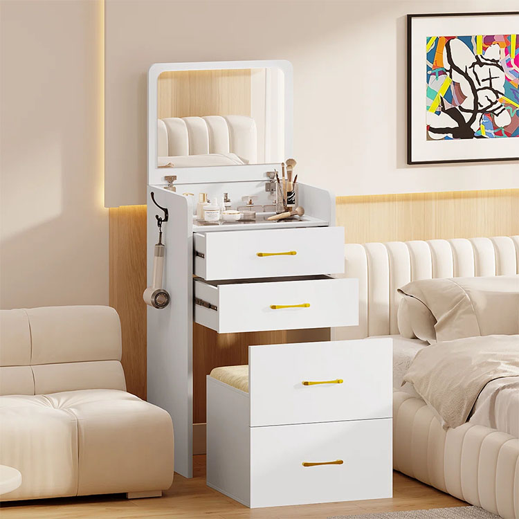 Small dresser LED Dressing Table with Lights