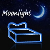 Moonlight Upholstered Bed factory