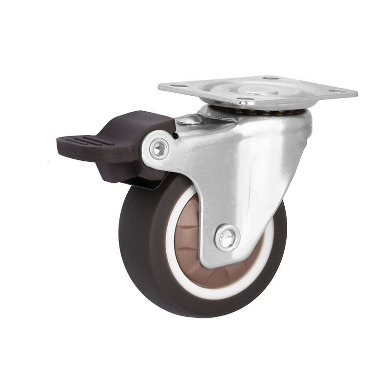 Plug rod universal caster processing custom furniture wheels custom wholesale 2 inch silent casters office chair universal wheels
