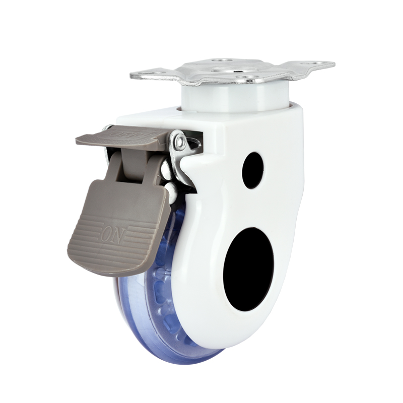 3 inch with brake bread medical wheels pvc medical special casters, flat brakes, furniture casters, wheels, wheels