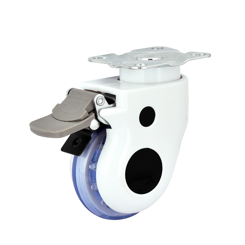 3 inch with brake bread medical wheels pvc medical special casters, flat brakes, furniture casters, wheels, wheels